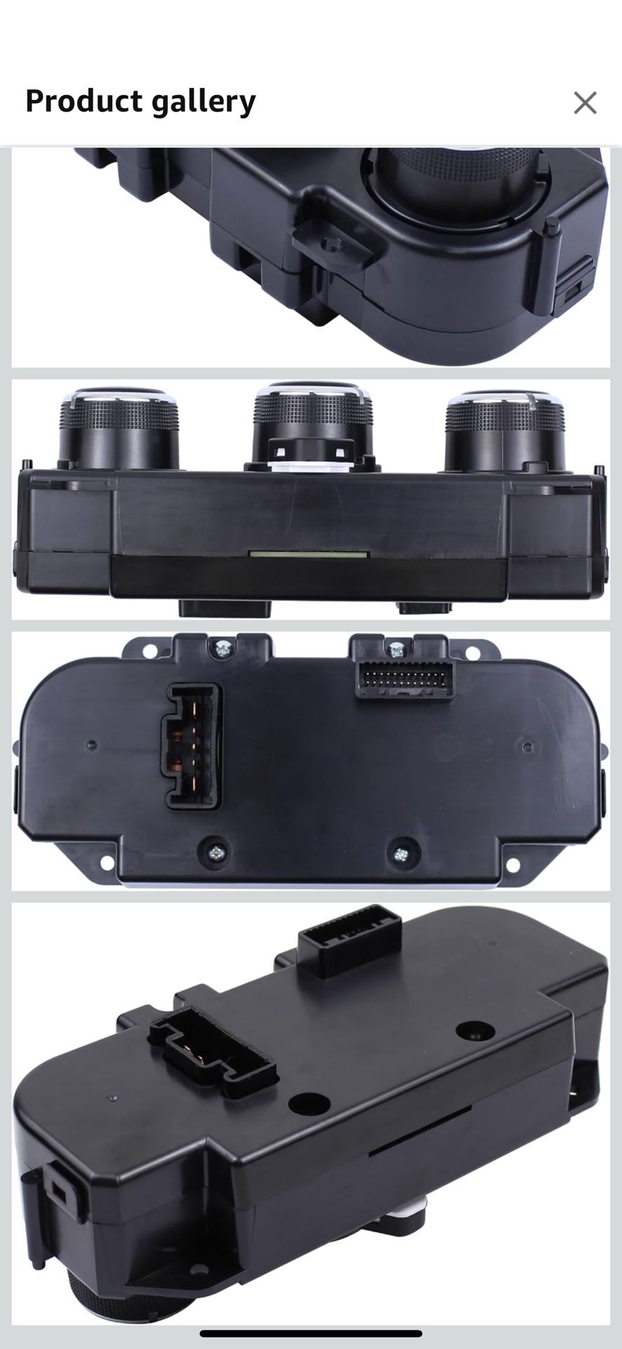 AC Heater Climate Control Module 9AA, Climate Control Unit Fit for 2013-2018 Dodge RAM 1 3500 with Heat Defrost, Replace# 1AC 68