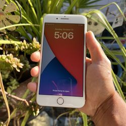 iPhone 8 Plus 64gb  T Mobile Locked With 3 Cases And Screen Protector!