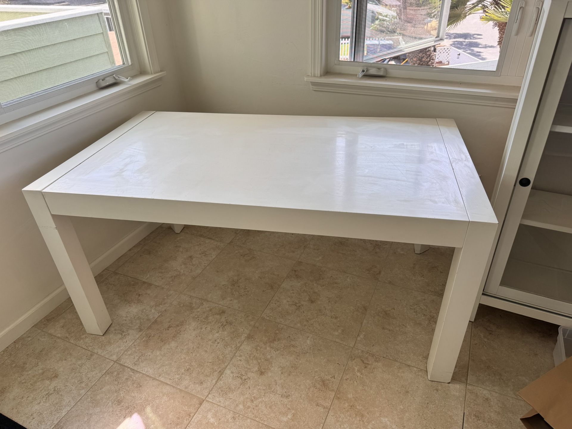 White Dining Table
