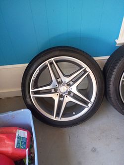 Mercedes rims and tires OK E350 $450