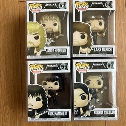 Metallica Funko Pop Set