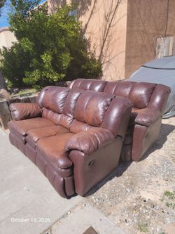 Bought new couches must sell just took them out today