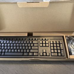 NEW HP Wired Keyboard with Mouse