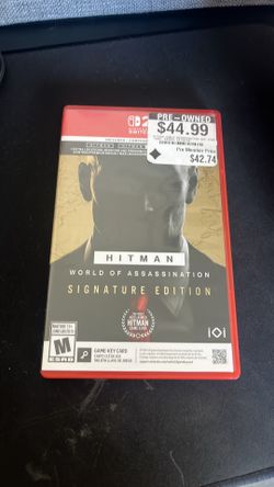 Hitman world of assassination switch 2 signature edition cart physical NS2