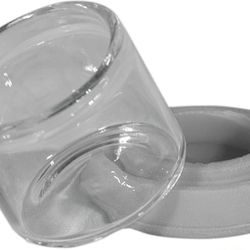 6 ml Glass Jar with Silicone Lids 1000 Pack. 