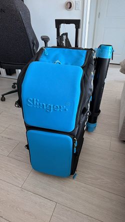 Slinger Bag MachineTennis Tournament Pack. Tennis/Padel launcher ball machine