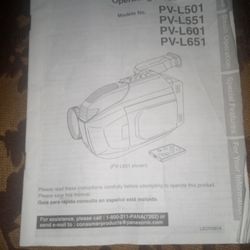 Panasonic Video Camera Recording 