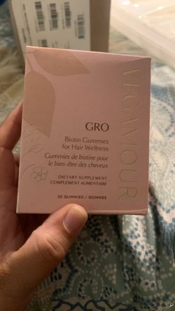 Vegamour Gro Biotin Gummies Hair Wellness
