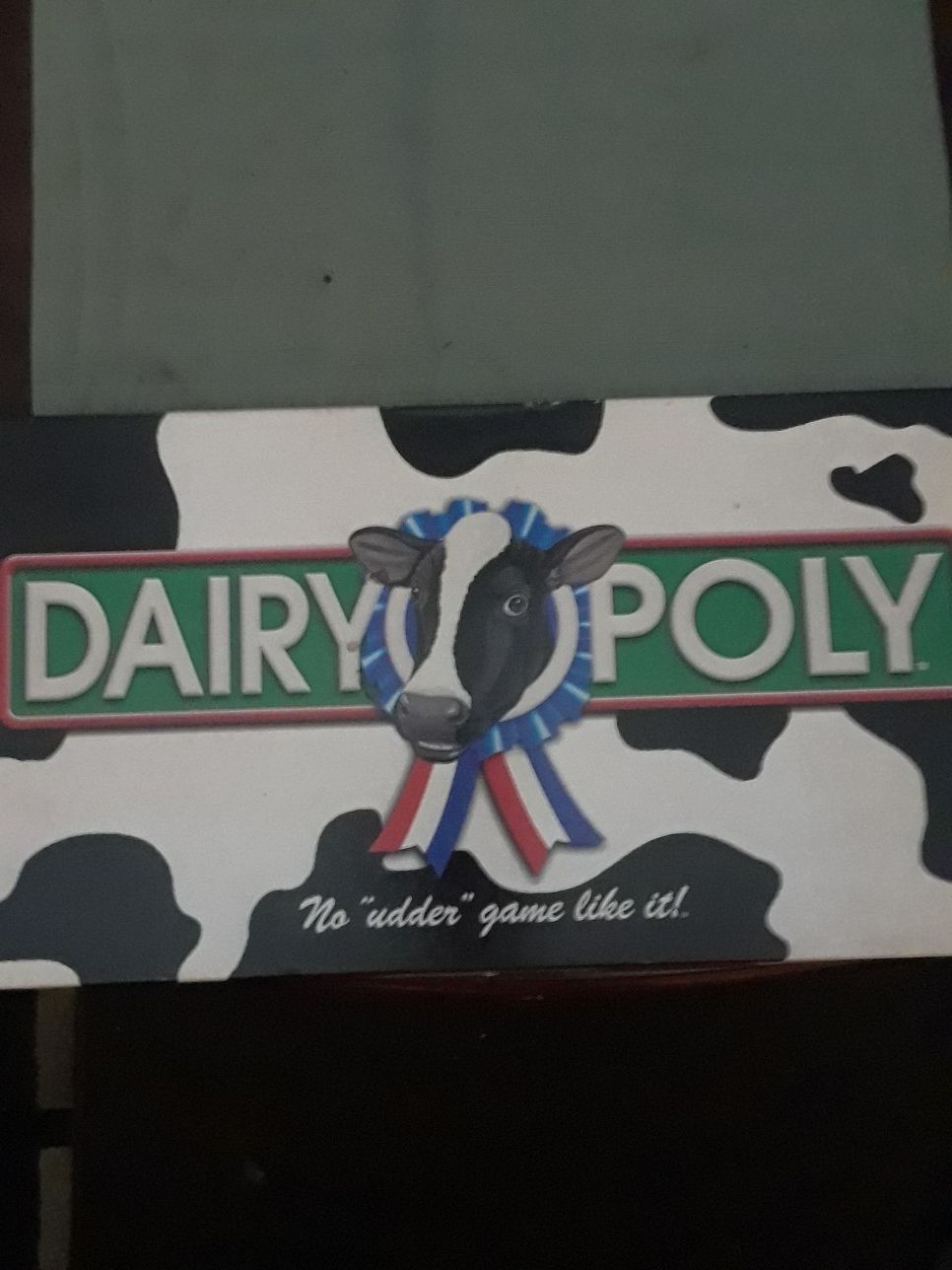 DAIRY OPOLY GAME--RARE