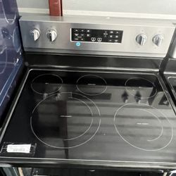 Whirlpool Glass Stove Air Fryer 