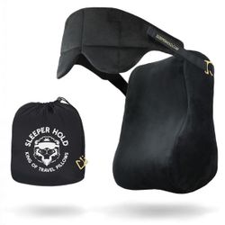 Sleeper Hold Travel Pillow Set - New 