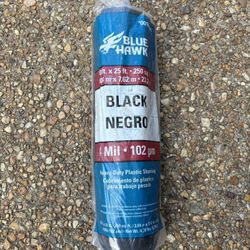 Black Plastic Sheeting