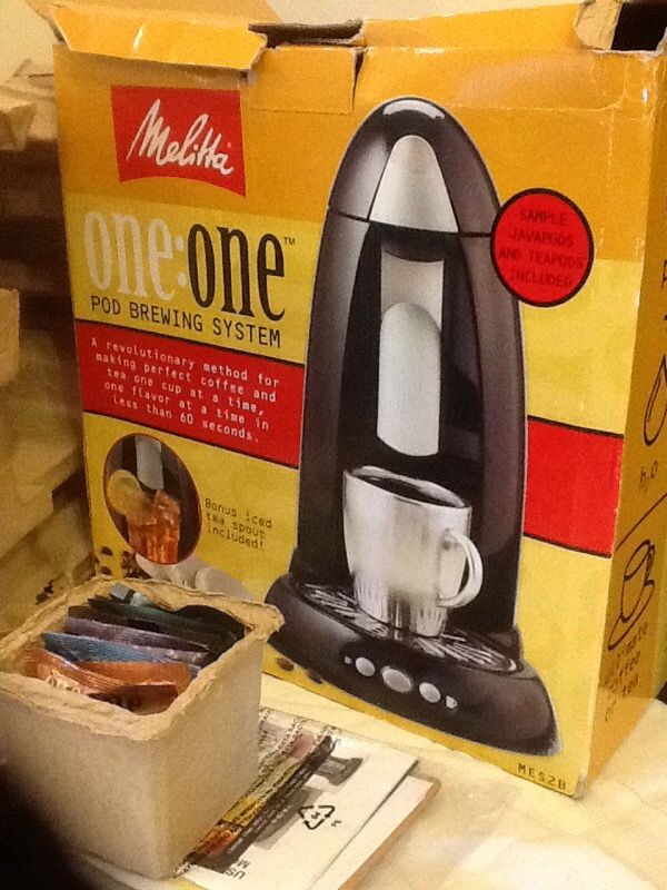 Pod coffee tea brewing system Melitta (One:One)