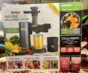 Ninja NeverClog Cold Press Juice