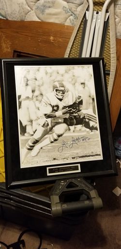 SAN DIEGO CHARGER JOHN JEFFERSON SIGNED PICTURE FRAMED 
