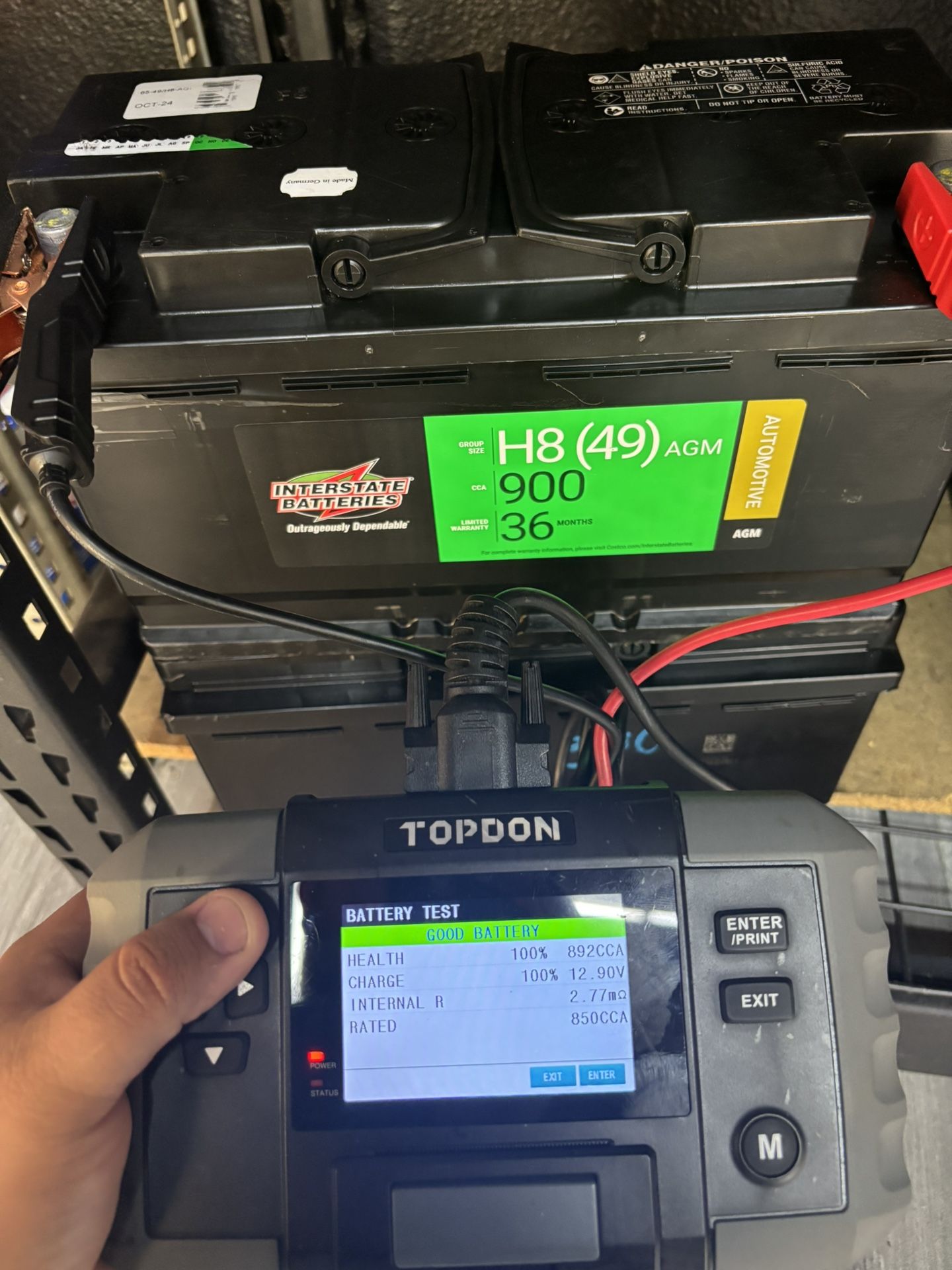 H7 AGM USED BATTERIES FOR BMW AND MERCEDES VW OTHERS