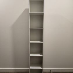 White Bookshelf