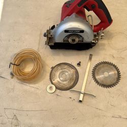 Skil Saw Cuts, Wet For Tile And Dry  Wood