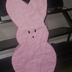 Peep bunny piñata for Easter