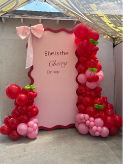 Cherry Theme Balloons