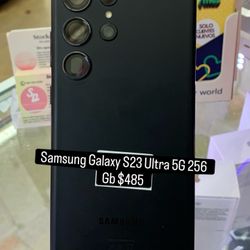 Unlocked - Samsung Galaxy S23 Ultra 5G 256 Gb 
