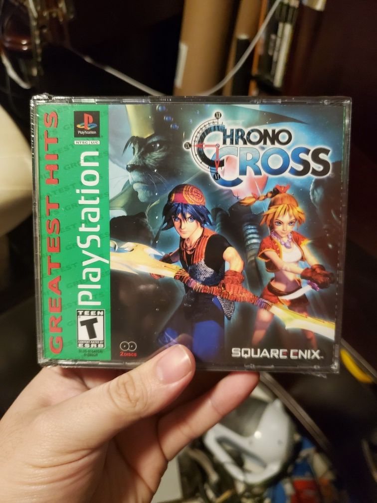 Chrono cross brand new sealed playstation one psx