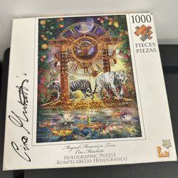 Holographic Puzzle Magical Moment in Time 1000 Pieces - Ciro Marchetti