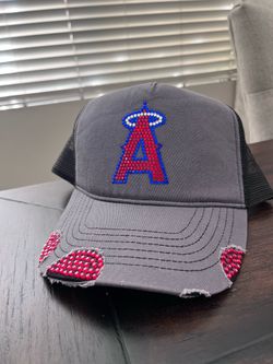 LA Angels bling baseball cap