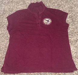 Girls Maroon Uniform Polo Shirt - IL Texas