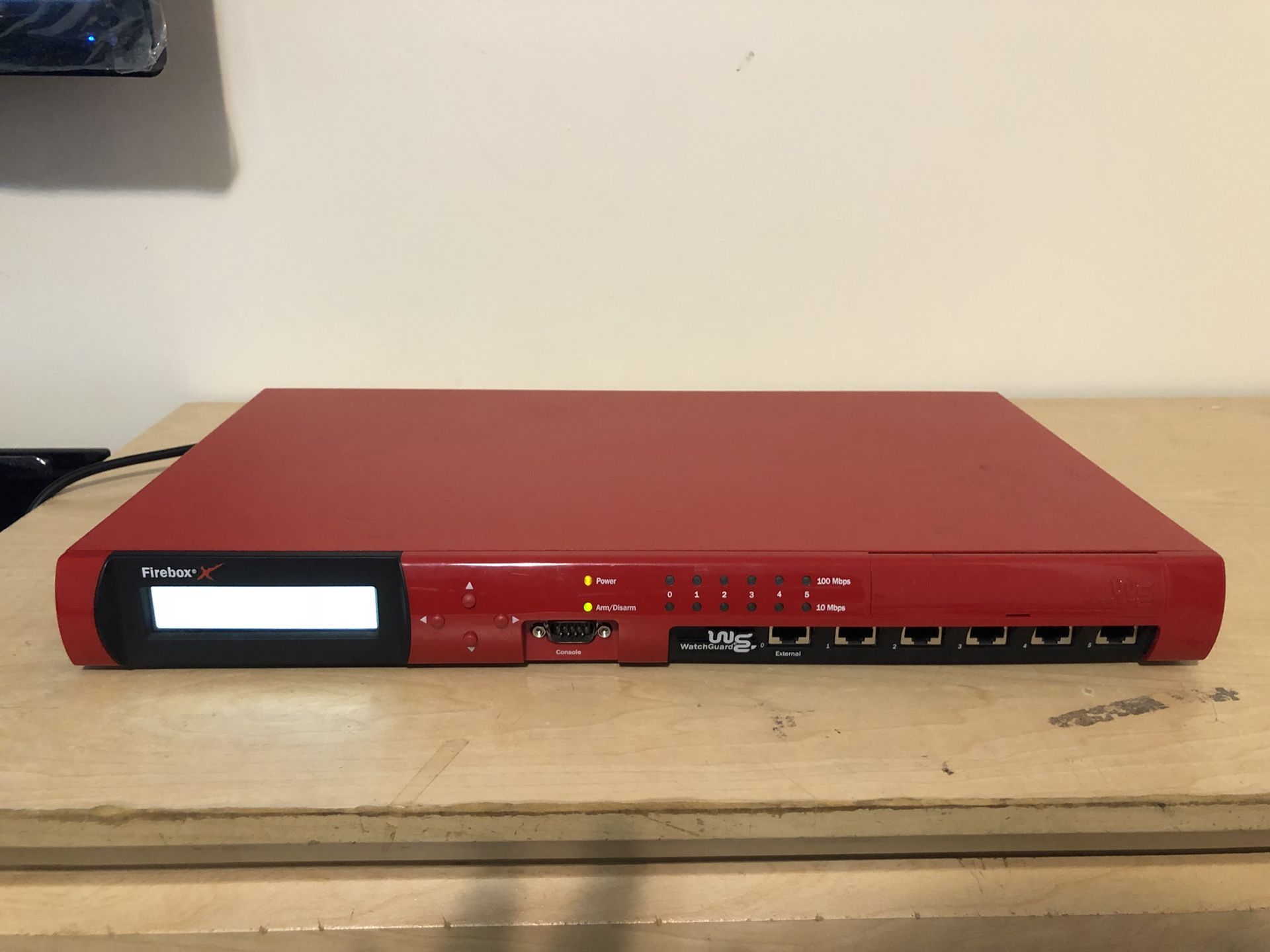 WatchGuard Firebox X500 Network Firewall Security Appliance R6264S
