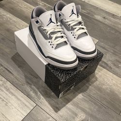 Jordan 3 Midnight Navy (slightly used)