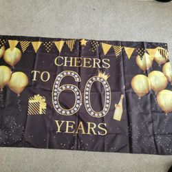 Banner 60th Birthday