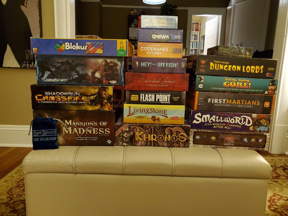 Board games for sale!