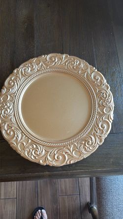 Charger plates