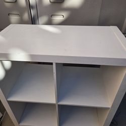 White IKEA Cube Storage