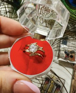 Anillo De Compromiso 10k