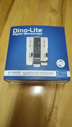 Dino-Lite AF3113T Digital Microscope w Gooseneck Stand, Original Box/Accessories