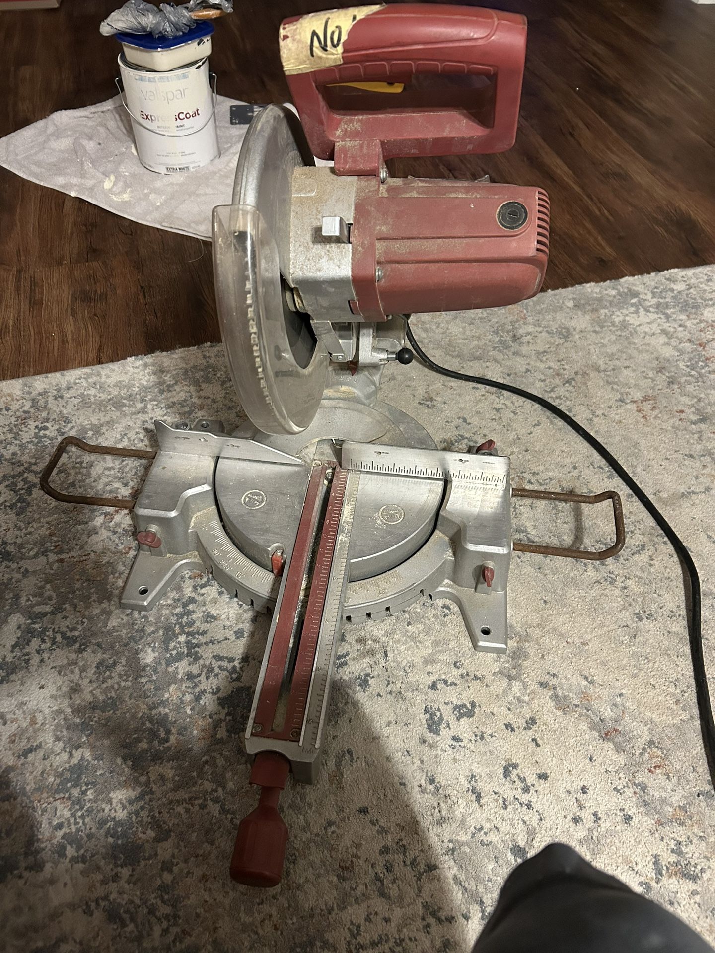 Chicago Electric 10” Sliding Mitre Chop Saw Works Great