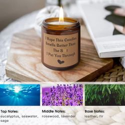 Scented Candle -I'm Sorry Gifts for Her/Him,Funny Birthday Gifts for Women/Men,Mothers Day Gifts for Wife,Birthday Gifts for Girlfriend/Mom/Grandma