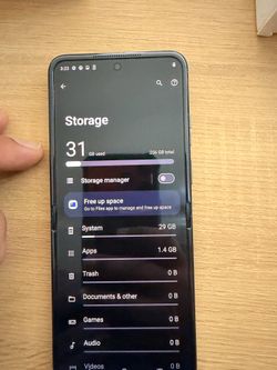 Moto Razr 2024 256GB 🔥 Flip Phone - Koala Grey - SCREEN SHADOW - See Pics