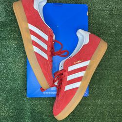 NEW Adidas Gazelle Indoor 'Scarlet Gum' Men’s Size 12.5 & 13 H06261