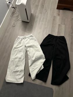 Wide leg sweats size M
