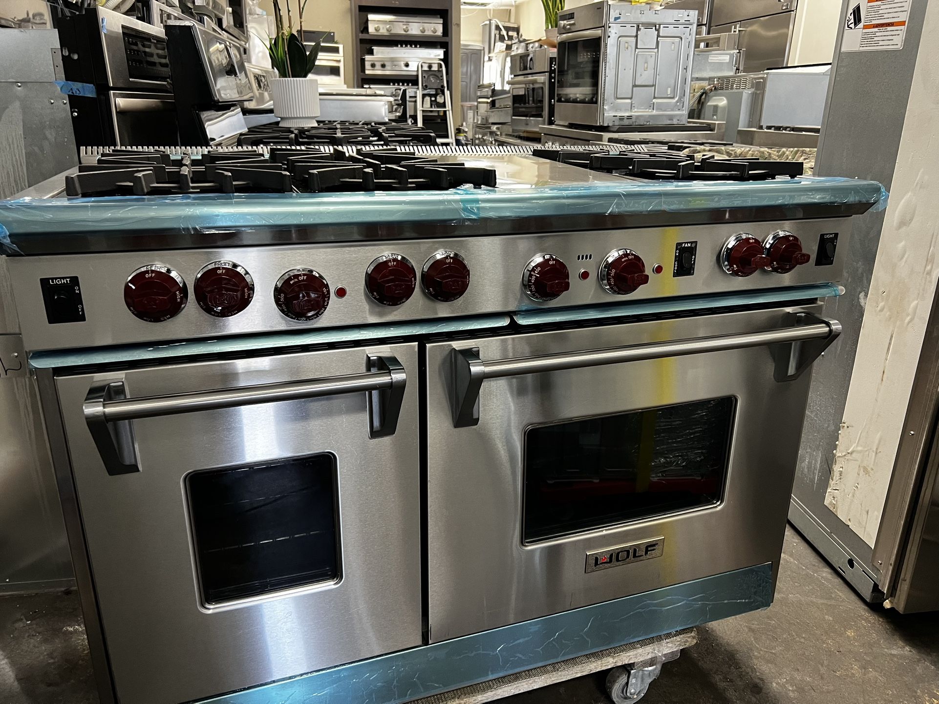 48” Wolf Range All Gas With Griddle