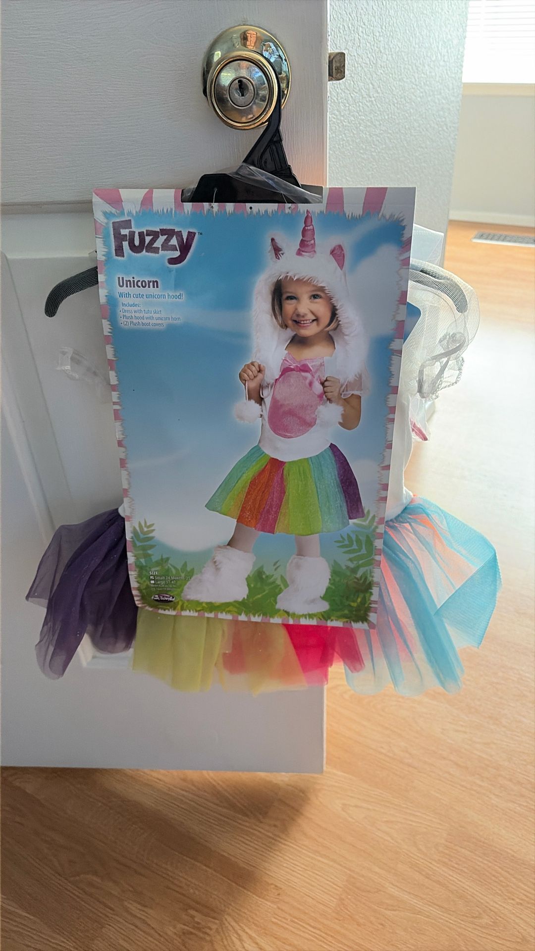 NEW  Fuzzy Unicorn Costume