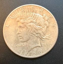 1926-S Peace Silver Dollar Circulated