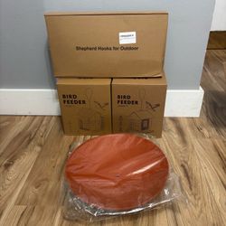 Brand New Bird Feeders + Supplies