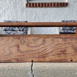 Wooden Carpenters Tool Caddy.  