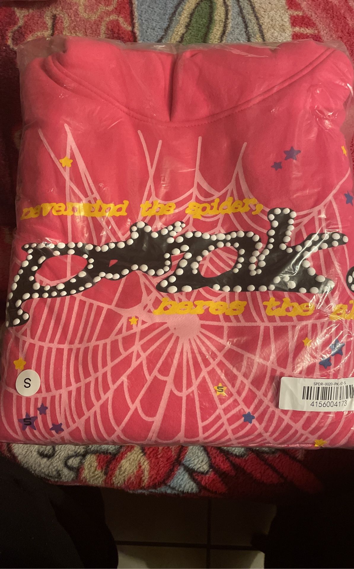 Pink Spider Hoodie