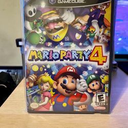 Mario Party 4 (Nintendo GameCube, 2002) COMPLETE