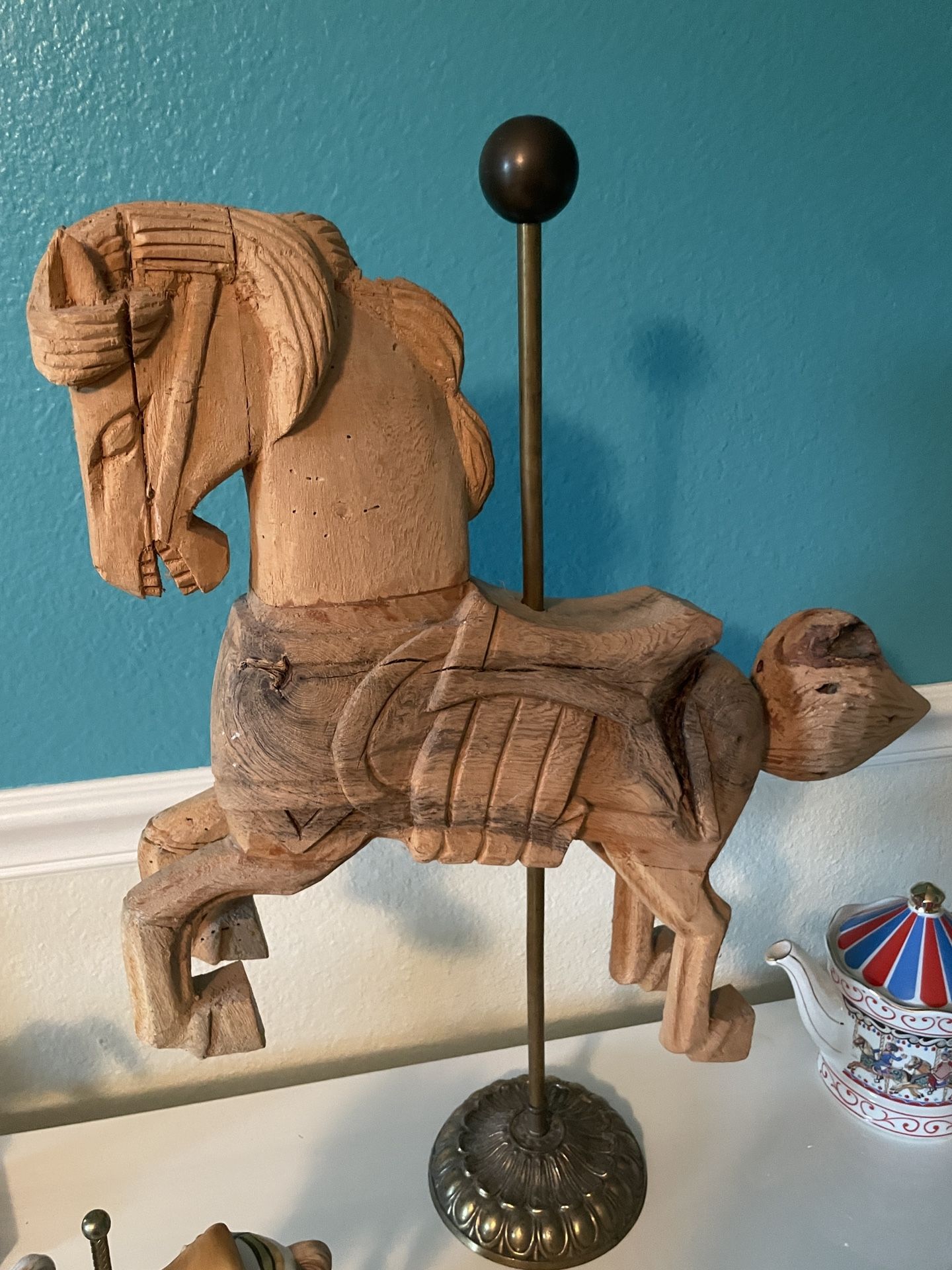 Carousel Horse Rustic Vintage Style